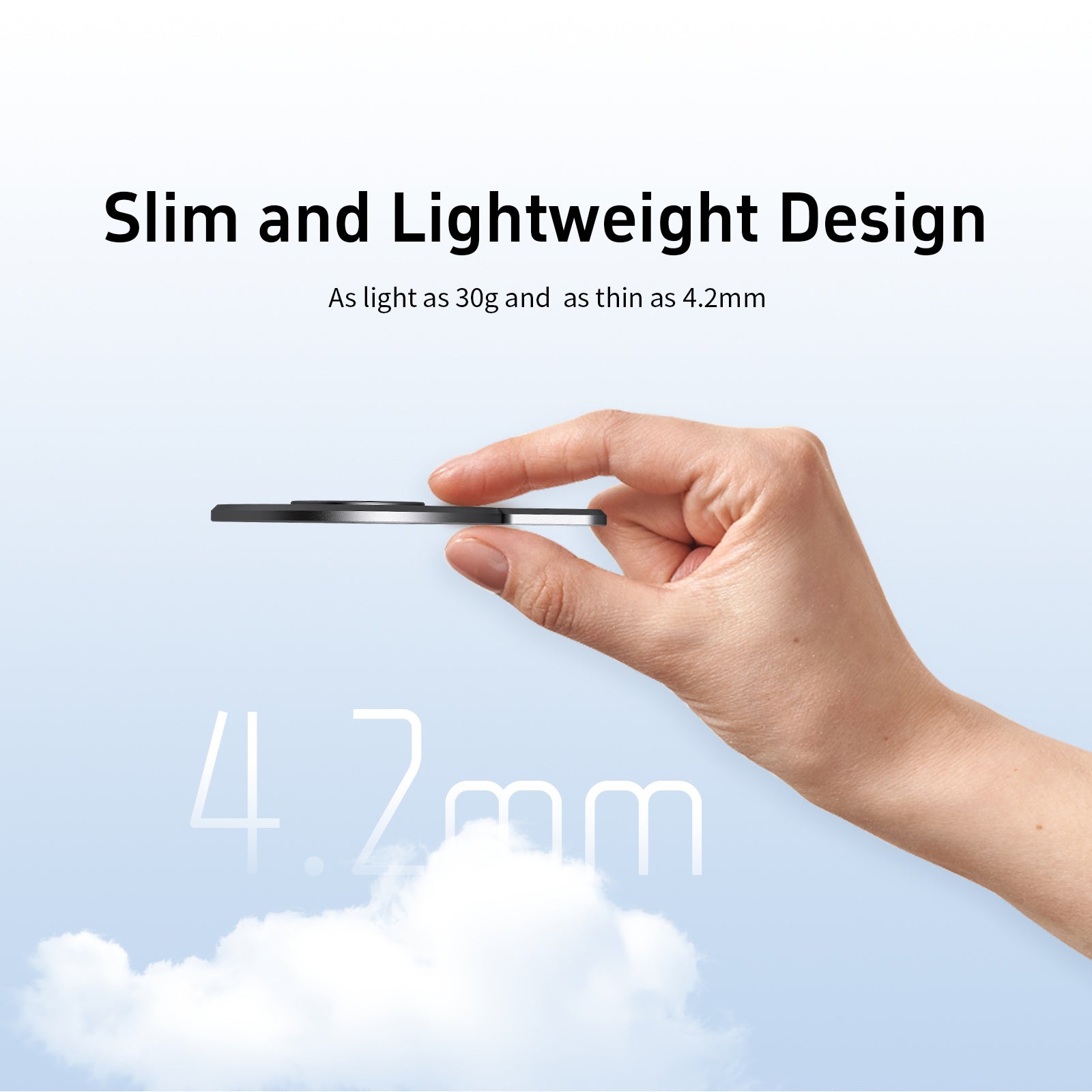 AMAGISN For Insta360 Flow Gimbal Stabilizer Aluminum Alloy Magnetic Adapter AMAGISN For Insta360 Flow Gimbal Stabilizer Aluminum Alloy Magnetic Adapter